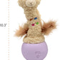 Catstages Electronic Dancing Llama Interactive Cat Toy, Wobbles and Plays Music, Battery Powered, Plush, White