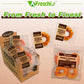 Afreschi Natural Turkey Tendon Ring (L) 1 Unit per Pack, Dog Treats for Signature Series, All Natural Human Grade Puppy Chew, USA-Sourced Turkey Tendon, Hypoallergenic, Rawhide Alternative