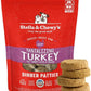 Stella & Chewy's Freeze-Dried Raw Dinner Patties - Turkey Recipe - High Protein Grain-Free Puppy & Dog Food - Perfect For Picky Eaters - 14 oz