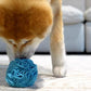 Puppy and Small Breed Snuffle Interactive Foraging Dog Puzzle Ball Toy Blue