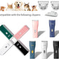 6 Pack Ceramic Blades Replacement for Dog Grooming Clippers, Detachable Pet Clipper Blades for Dogs,Cats Hair Trimming