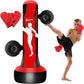 Punching Bag for Kids Teens Boys Girls, 69" Kids Punching Bag with Focus Pads & Gloves, Boxing Bag, Inflatable for Boys Girls Age 3-6-9-12-18 Christmas Birthday Toys