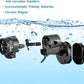 AQQA Wave Maker Pump, 530GPH Aquarium Circulation Pump 360 Degree Rotatable Submersible Powerhead Pump with Magnet Suction Base for Marine and Freshwater Aquariums（3W)