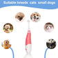 Dog/Cat Electric Toothbrush, Pet Electric Toothbrush with Searchlight/Soft Bristles, Suitable for Small Dogs and Cats