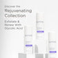 Glycolic Acid Exfoliating Serum 5.5% PFAV | Face & Body Exfoliator for All Skin | Reduces Fine Lines, Wrinkles, Dark Spots & Pore | Non-Comedogenic, Fragrance-Free | AHA Facial exfoliator | 2 Fl oz