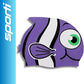 Sporti Silicone Swim Cap for Kids, Unisex Youth Swimming Cap, Protection Bathing Caps for Your Children, Aged 2-10