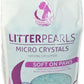 Litter Pearls Micro Crystals Unscented Non-Clumping Crystal Cat Litter with Odorbond, 10.5 Pounds
