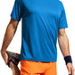 MIER Men's Quick Dry Workout Shirts Moisture Wicking Running Athletic Performance T-Shirts Recycled Polyester Top Tee