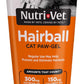 Nutri-Vet Hairball Paw Gel, Cat Hairball Remedy, Kitten Supplies, Hair Ball Relief for Cats, Fur Ball Remedy, Soybean & Coconut Oil, Salmon Flavor, 3 oz