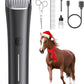 oneisall Horse Clippers,Low Noise Horse Trimmer Shaver Kit for Matted Long Hair,2 Speed Cordless Grooming Clippers for Horse