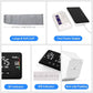Smart Blood Pressure Monitor for Home Use, Bluetooth Upper Arm BP Machine with Large Cuff 8.66-16.54”, Accurate Digital Monitors 2x199 Readout, 6.89 inch Backlit LED Screen, Work with APP