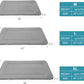 Magic Dog Extra Large Dog Bed Soft Dog Crate Pad Dog Mat, Jumbo 48 Inches Machine Washable Pet Bed Kennel Pad with Non-Slip Bottom, Gray