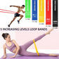 Exercise Bands Resistance Bands Set,Resistance Bands for Physical Therapy,Exercise Bands with Handles,Workout Bands Resistance for Women & Men(150 LBS)