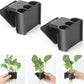 2Pcs 3 Holes Upgraded Aquatic Plant Cup Aquarium Plant Holder for Tank, Hanging Aquarium Plant Holder, Aquarium Aquatic Plant Cultivation, Aquarium Plant Decoration.