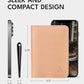 ALLIVE Passport Holder for Travel Women Men,Genuine Leather Passport Cover Wallet,Travel Must Haves Airport Essentials Travel Gifts Beige