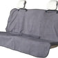 Back Seat Cover for Car Trucks Van SUV,Waterproof Rear Bench Towel Seat Covers for Dogs and Kids,Automotive Backseat Protector (Grey)