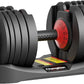 Adjustable Dumbbells 25/52.5 lbs, 9/15 in - Adjustable Weight Dumbbell Set for Full Body Exercise Training Fitness Workout in Home Gym