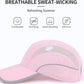 Running Hat Mesh Sports Cap Lightweight Quick Drying Runner Cap for Men Women
