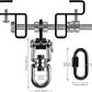 BeneLabel Punching Bag Hanger, Heavy Bag Mount, Boxing Bag Kit, Holder, Wall Mount, Accessories for Beam, 400KG Capacity