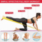 Resistance Bands, Elastic Exercise Bands for Working Out, Physical Therapy, Recovery, Yoga, Pilates, Strength Training