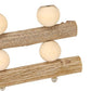 Hamster Cage Platform, Decorative Wooden Small Pet Activity Playground with Ladder, Hamster Wooden Platform for Squirrel Guinea Pig Golden Bear Sugar Glider