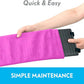 Paw Inspired Fleece Liners for Ferret Nation, Critter Nation Cage Ramp for Ferrets, Rats, Chinchillas, Hedgehogs & Other Small Animals (Pink, Ramp Cover - 3 Pack)