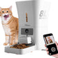 SKYMEE 8L/12L 2.4G & 5G WiFi Aautomatic Large Dog Feeder & Automatic cat feeders -1080P Full HD Pet Camera Treat Dispenser with Night Vision and 2-Way Audio