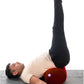 Yogikuti Iyengar Yoga Bolster for Restorative Yoga and Meditation – Lightweight Cotton Support Pillow with Handle for Easy Carry, Versatile for Pose Modification, Balance, Back Relief, and Relaxation