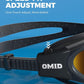 OMID Swim Goggles, P2 Polarized Swimming Goggles for Men Anti-fog Goggles Swimming for Adult Women