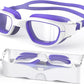 Kids Swim Goggles,Swimming Goggles for Kids 6-14, Anti-Fog UV Protection Pool Glasses for Boys Girls