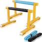 Strength Training Parallettes I-Sit Push Up Bars, Pushup Handles Calisthenics Equipment for Home Workout, Anti-slip Gymnastics Bars, Handstand & Dip Bar for Outdoor Exercise