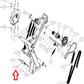 Pedal Belt Rollers W/HW Step1 S7200 Works with Scifit Recumbent Stepper Bikes