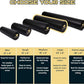 FitNation Foam Roller – High-Density Foam Muscle Roller – Textured Foam Rollers for Muscle Massage, Stretching, Pilates, Yoga