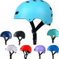 Bike Helmet 3 Sizes for Teenager Kids Youth Adults,Bavilk Skateboard Helmet Adjustable Multi-Sport Bicycle Cycling Scooter Roller Skate Inline Skating Rollerblading for Girls Boys Women Men Teen