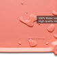 Hoki Found Large Silicone Pet Feeding Mats Tray - Non Slip Dog Cat Bowl Mats - Waterproof - Burnt Coral