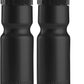 50 Strong Sports Water Bottles – Reusable 22 oz BPA-Free Plastic Bottles with Pull Top Cap – Made in USA – Top Rack Dishwasher Safe – Fits Most Bike Cages Brand