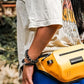 Waterproof Fanny Pack Snorkeling Bag Waist Bag For Canoe Kayaking Rafting Surfing Swimming Boating Storage Pack Paddle Board (Yellow)