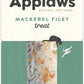 Applaws Natural Cat Treats, Grain-Free, High-Protein Whole Mackerel Loins, Single-Ingredient Healthy Snack for Cats (12 x 1.06 oz Loins)