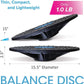 Daiwa Felicity Balance Board Disc Wobble Board Physical Therapy Equipment Core Trainer Lightweight Only 1 pound and Holds Up to 300 Pounds