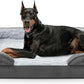 FURTIME Orthopedic Dog Bed for Extra Large Dogs - XL Waterproof Dog Sofa Bed, Ultra Comfy Supportive Foam Pet Bed with Removable Washable Cover, Jumbo Dog Bed with Nonskid Bottom