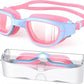 Kids Swim Goggles,Swimming Goggles for Kids 6-14, Anti-Fog UV Protection Pool Glasses for Boys Girls