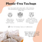 Organic Turmeric Ginger Tea - AIP diet, Whole 30, Paleo friendly, Golden Tonic Herbal Blend - Ayurvedic rooibos herbs, 100% Organic Gluten-Free