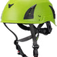 Land Helmets ClimbPro Safety Helmet for Rock Climbing – Lightweight & Durable Hard Shell with Adjustable Chin Strap and Accessory Slots – Ideal for Indoor & Outdoor Adventure