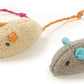 SmartyKat (20 Count) Skitter Critters Value Pack Catnip Cat Toys - Gray/Cream, 20 Count
