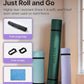 YOTTOY Large Yoga Mat (75 * 52 * 1/2inch),Extra Wide TPE Exercise Mat,Non-Slip Workout Mat for Pilates, Fitness, Barefoot, Home Gym Studio with Strap and Towel