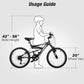 WEIZE Kids Mountain Bike, 20 inch Kids' Bicycles for 6-11 Years Old Boys Girls with Dual Full Suspension, 6 Speeds Drivetrain, High-Carbon Steel Frame, Ideal for Young Riders and Adventurers