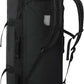 Haimont Large Duffle Backpack Bag for Men, Long Travel Duffel with Backpack Straps, Heavy Duty Back Packs with Shoes Compartment, Water-resistant, 90L, Black