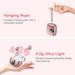 Wireless Earbuds, 2025 New Bluetooth 5.4 Headphones HiFi Stereo with 4 ENC Mic, 40H Mini Ear Buds In-Ear Noise Cancelling Earbuds with LED Screen, Ultra Light USB-C Bluetooth Earphones for Android iOS