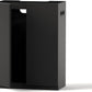 LANDEN Aquarium Wooden Stand and Cabinet for up to 16 Gal Tank, Fish Reptile Sea Salt WaterTank Stand, Nano Foam Leveling Mat Included, W23.6xD11.8xH31.5 in, Wooden Matte Black Painted(Stand Only)