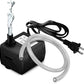 PULACO 95GPH 5W Mini Submersible Water Pump for Aquarium Fish Tank, Pond, Fountain, Hydroponics
